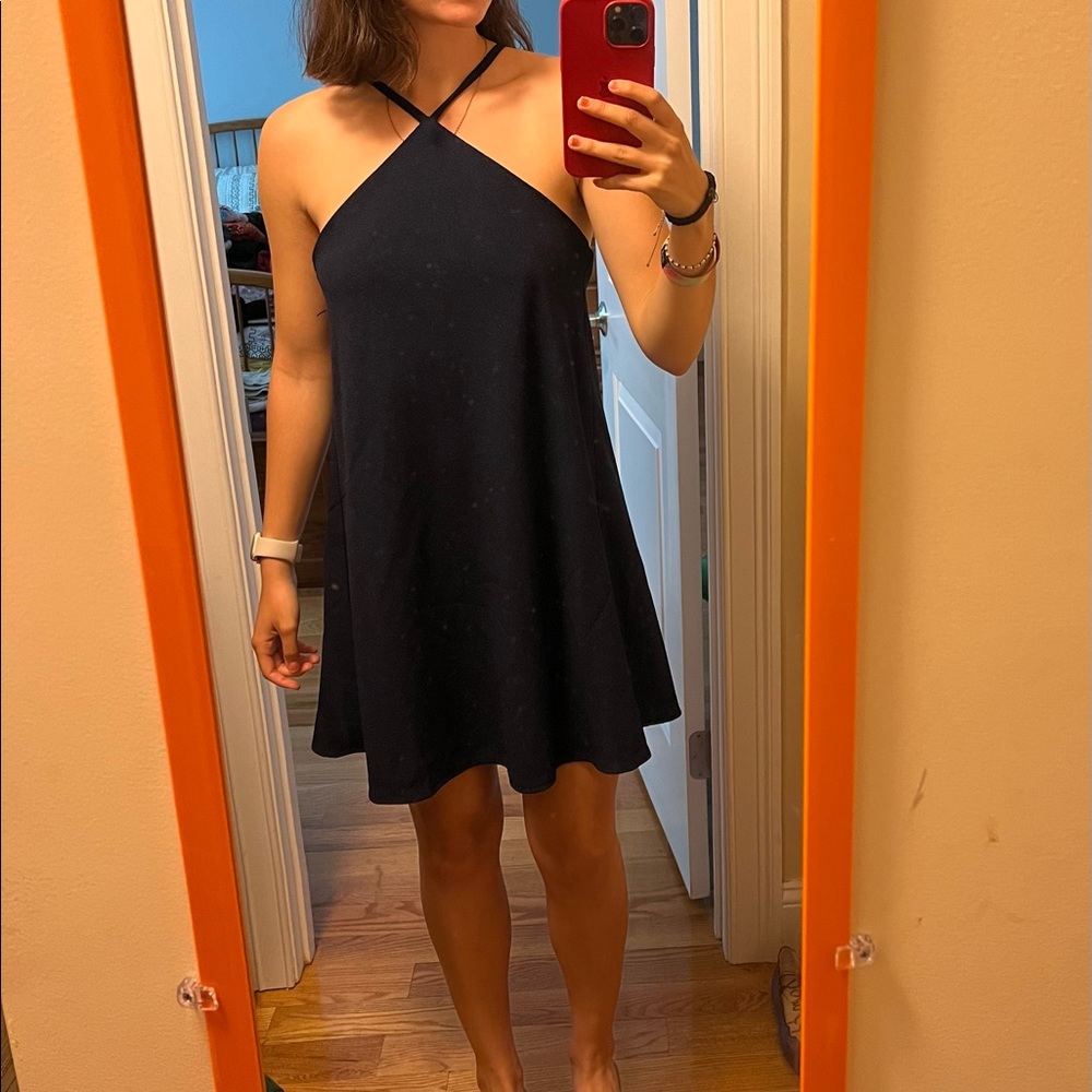 NWOT Lulus Navy Blue Dress